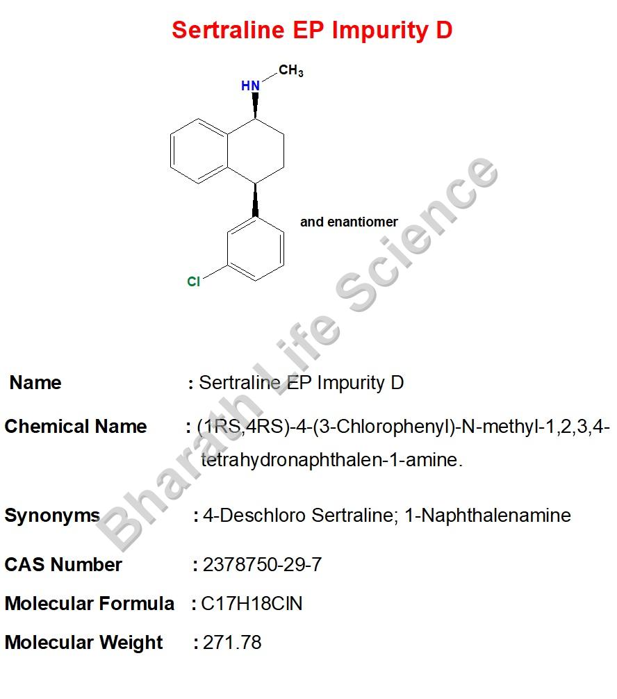 Sertraline EP Impurity D